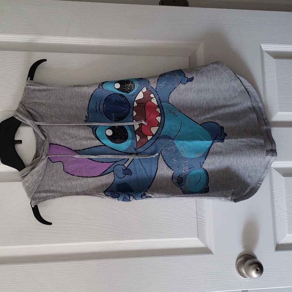 Stitch Hoodie tank top disney